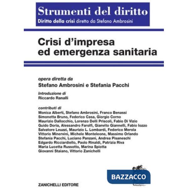 Crisi d'impresa ed emergenza sanitaria