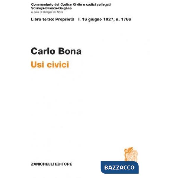 CCC USI CIVICI L.1766 BONA