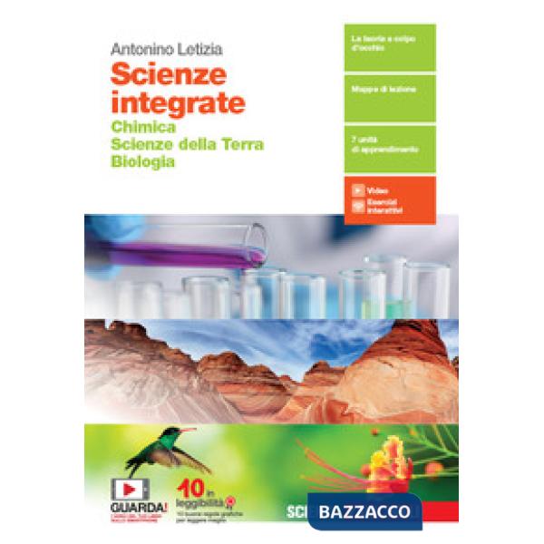 SCIENZE INTEGRATE. VOLUME CHIMICA-SCIENZE DELLA TERRA-BIOLOGIA. PER GL