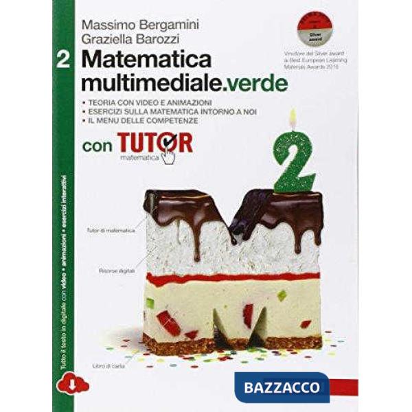 MATEMATICA MULTIMEDIALE.VERDE. VOL. 2 TUTOR DI MATEMATICA. CON FASCICO