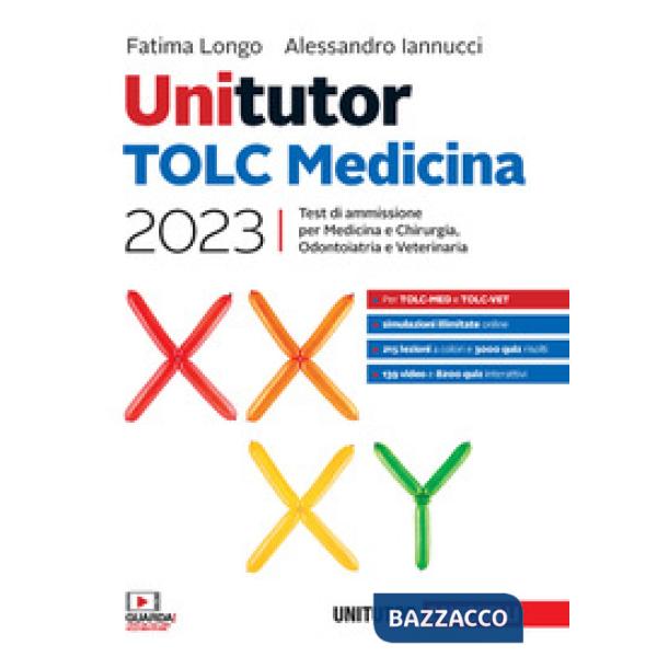 UNITUTOR. TOLC MEDICICINA 2023