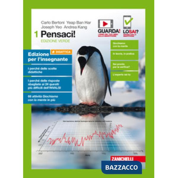 PENSACI! EDIZ. VERDE. PER LA SCUOLA MEDIA. CON E-BOOK. VOL. 1