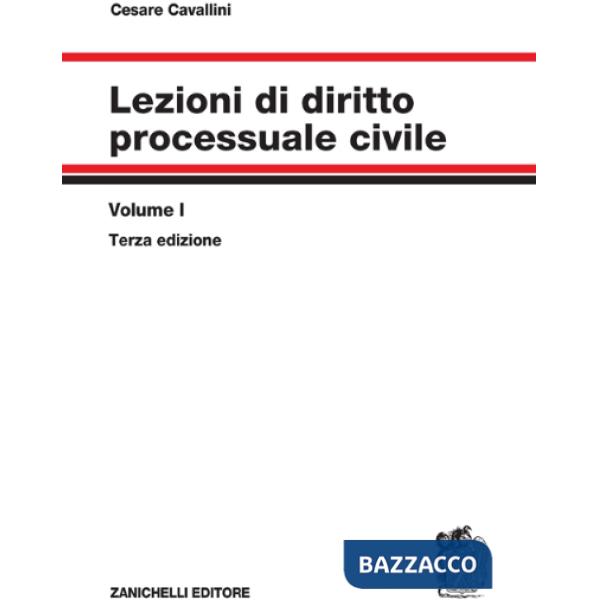 LEZIONI DI DIRITTO PROCESSUALE CIVILE