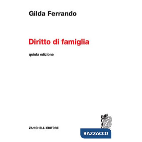 DIRITTO DI FAMIGLIA 5 EDIZ.