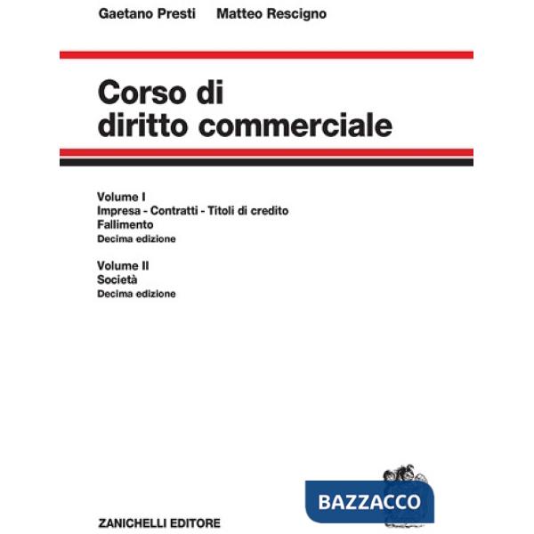 CORSO DI DIRITTO COMMERCIALE