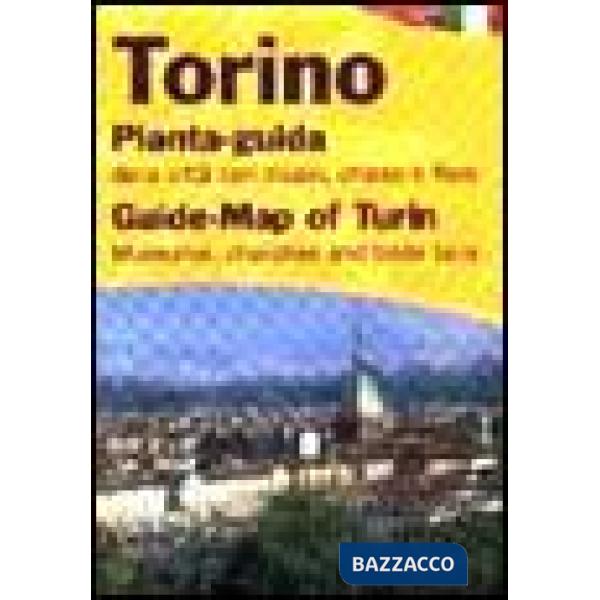Torino. Pianta-guida della città con musei, chiese e fiere. Ediz. italiana e inglese