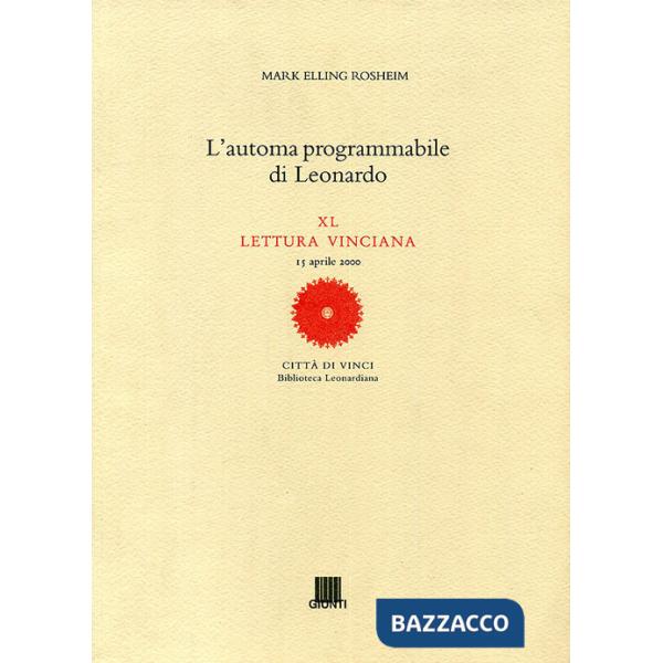 Automa programmabile di Leonardo (L')