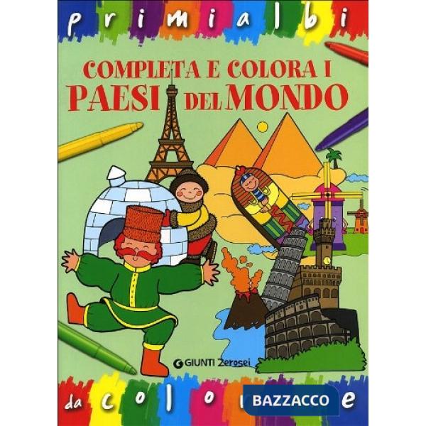 Completa e colora i paesi del mondo