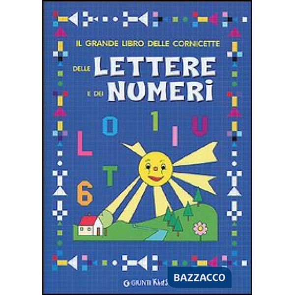 Grande libro delle cornicette delle lettere e dei numeri