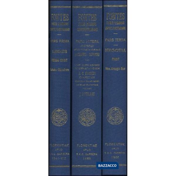 Fontes Juris Romani Antejustiniani