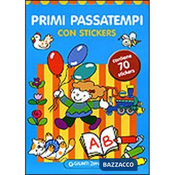 Primi passatempi. Con stickers. Ediz. illustrata