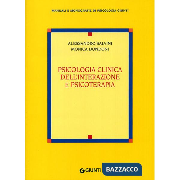 Psicologia clinica dell'interazione e psicoterapia