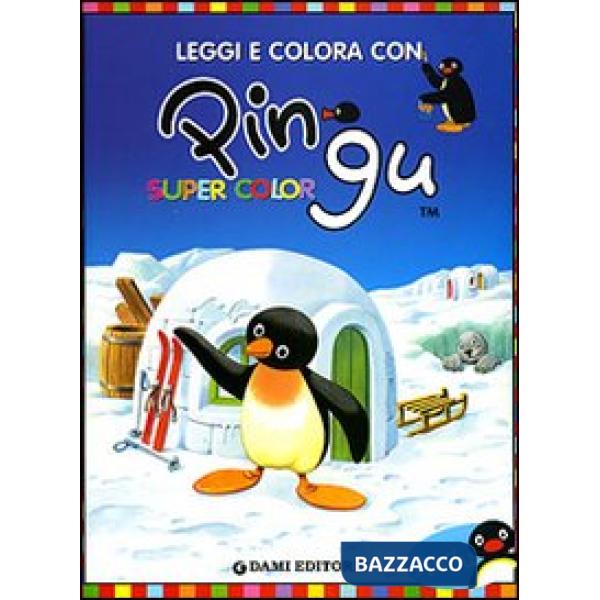 Leggi e colora con Pingu. Supercolor