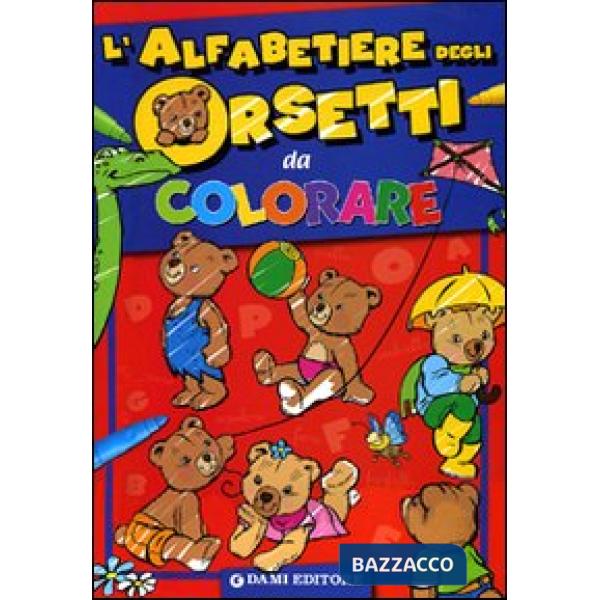Alfabetiere degli orsetti da colorare (L')