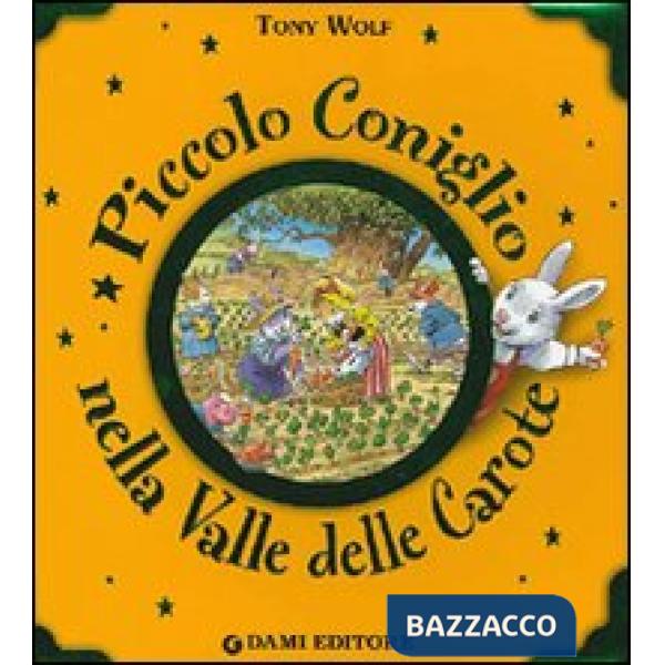 Piccolo coniglio nella valle delle carote