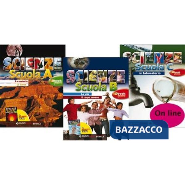 SCIENZE SCUOLA PACK PROP 1 ARANCIO (VOL. A + VOL. B) + VOL. C ON LINE