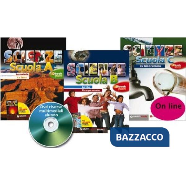 SCIENZE SCUOLA PACK PROP 2 ARANCIO (VOL. A + VOL. B + DVD) + VOL. C O