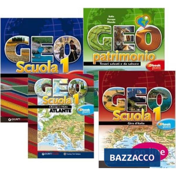 GEOSCUOLA PACK ARANCIO 1 + ACCESSO LIBRO DIGITALE E CONTENUTI DIGITALI