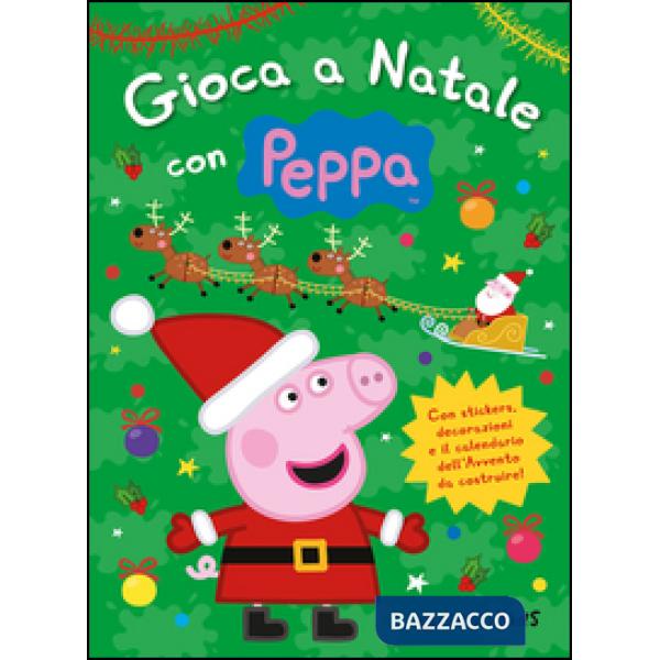 Gioca a Natale con Peppa. Con adesivi