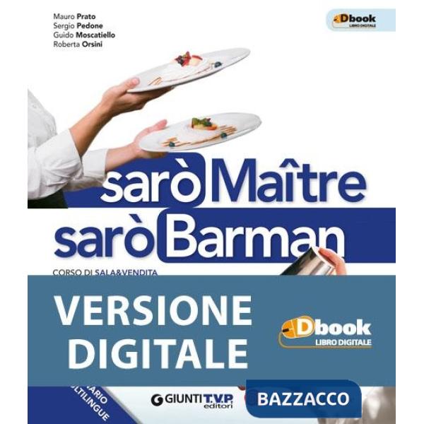 SARO MAITRE SARO BARMAN + DIZIONARIO 2 BIENNIO DBO