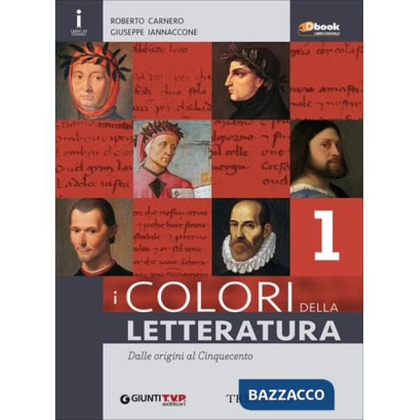 COLORI DELLA LETTERATURA 1 CON QUADERNO SCRITTURA