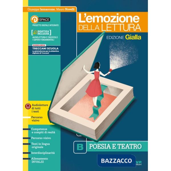 L'EMOZIONE DELLA LETTURA B POESIA E TEATRO ED. GIA