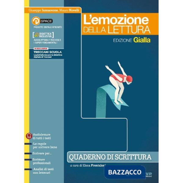 L'EMOZIONE DELLA LETTURA ED. GIALLA QUADERNO DI SC