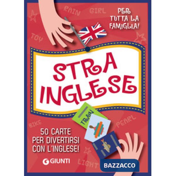Strainglese. 50 carte per divertirsi con l'inglese! Con 50 Carte