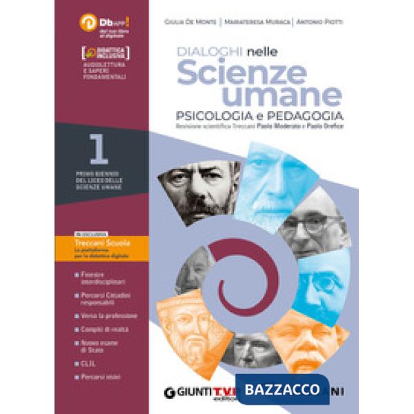 DIALOGHI NELLE SCIENZE UMANE 1 BIENNIO + BES