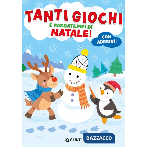 Tanti giochi e passatempi di Natale! Con adesivi. Ediz. a colori