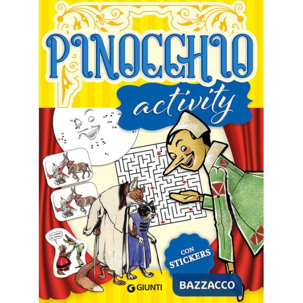 Pinocchio. Activity. Con adesivi. Ediz. a colori