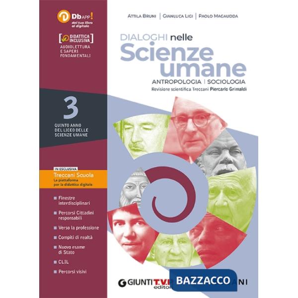 DIALOGHI NELLE SCIENZE UMANE 5 ANNO SENZA BES DBOOK