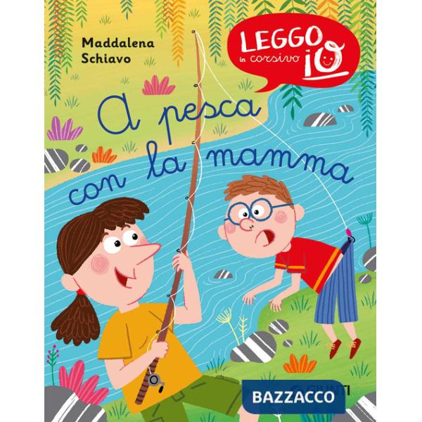 A pesca con la mamma