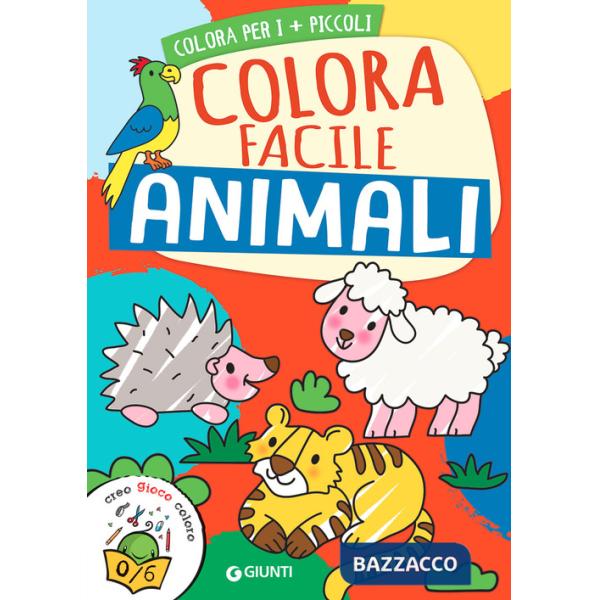 Animali. Colora facile. Ediz. a colori