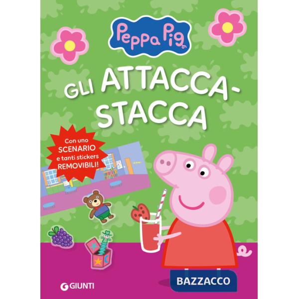 Attacca-stacca di Peppa Pig. Con adesivi. Ediz. a colori (Gli)
