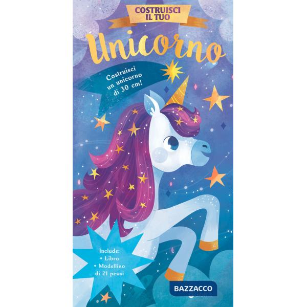 Costruisci il tuo unicorno. Con modellino di 21 pezzi