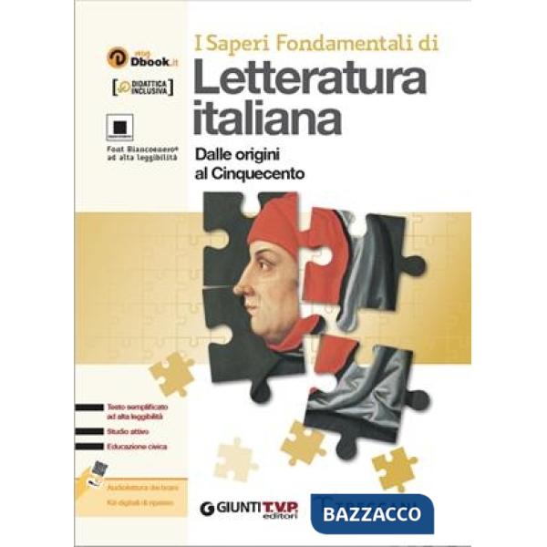 LETTERATURA ITALIANA CL. 3 BES - I SAPERI FONDAMENTALI