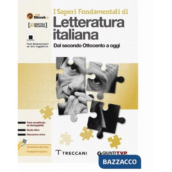 LETTERATURA ITALIANA CL. 5 BES - I SAPERI FONDAMENTALI
