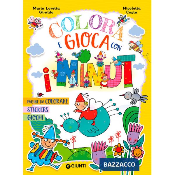 Colora e gioca con i Ninut. Ediz. a colori