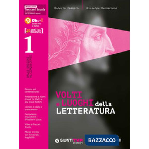 VOLTI E LUOGHI LETTERATURA VOL 1 + SCRITTURA + DIV