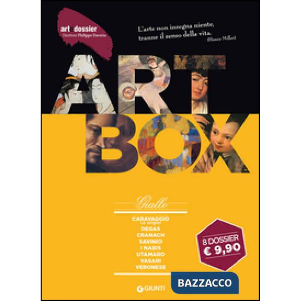 Dossier d'art. Box giallo: Caravaggio. Le origini-Degas. Tra antico e moderno-Cr