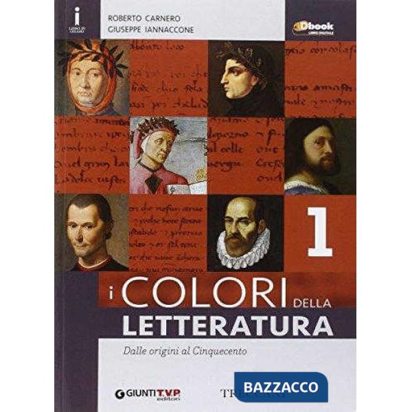 COLORI DELLA LETTERATURA 1 CON QUADERNO DI SCRITTU