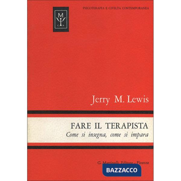 Fare il terapista. Come si insegna, come si impara