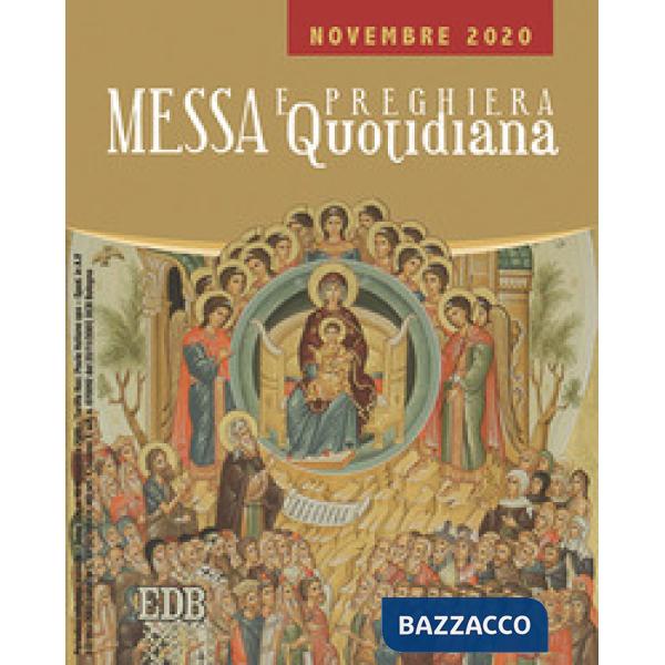 Messa e preghiera quotidiana (2020). Vol. 10: Novembre