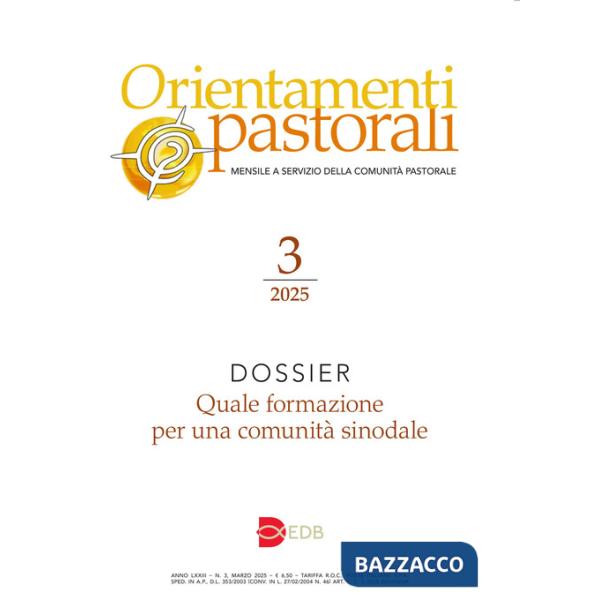 Orientamenti pastorali (2025). Vol. 3
