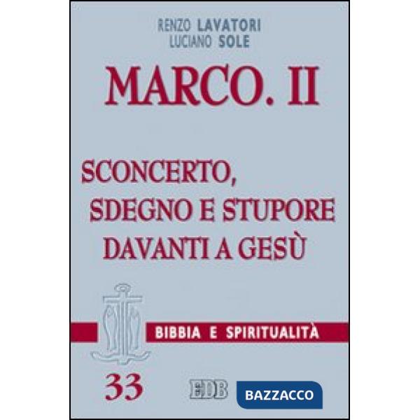 Marco. Vol. 2: Sconcerto, sdegno e stupore davanti a Gesù