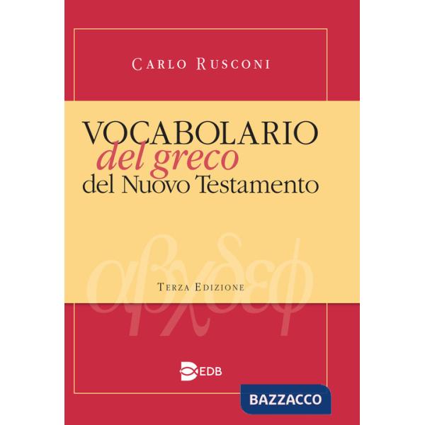 Vocabolario del greco del Nuovo Testamento