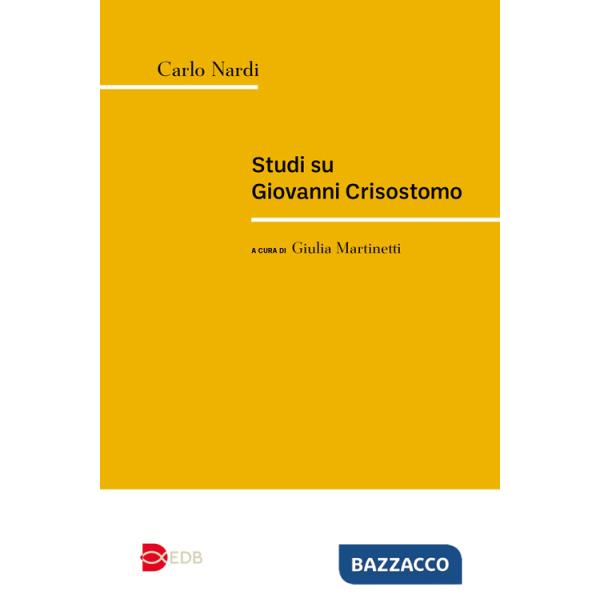 Studi su Giovanni Crisostomo