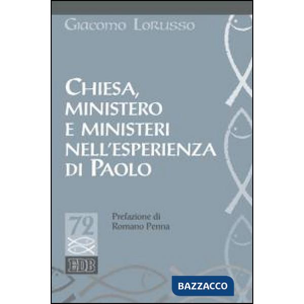 Chiesa, ministero e ministeri nell'esperienza di Paolo
