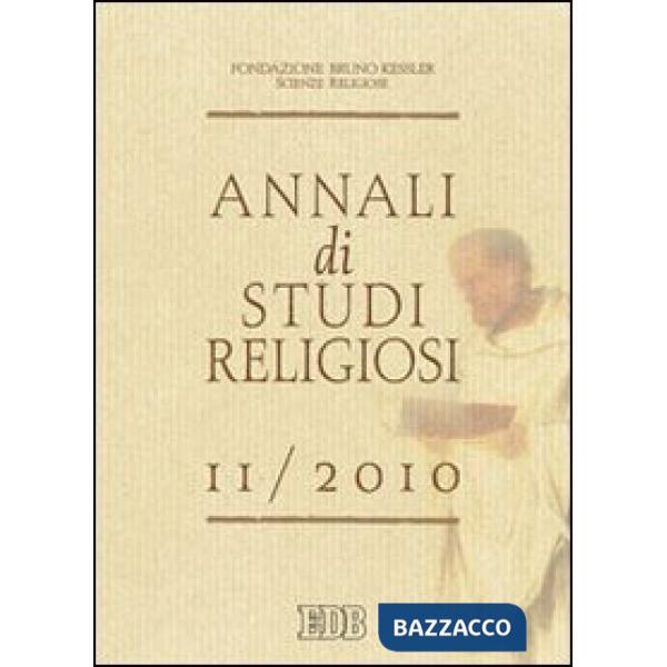Annali di studi religiosi (2010). Vol. 11